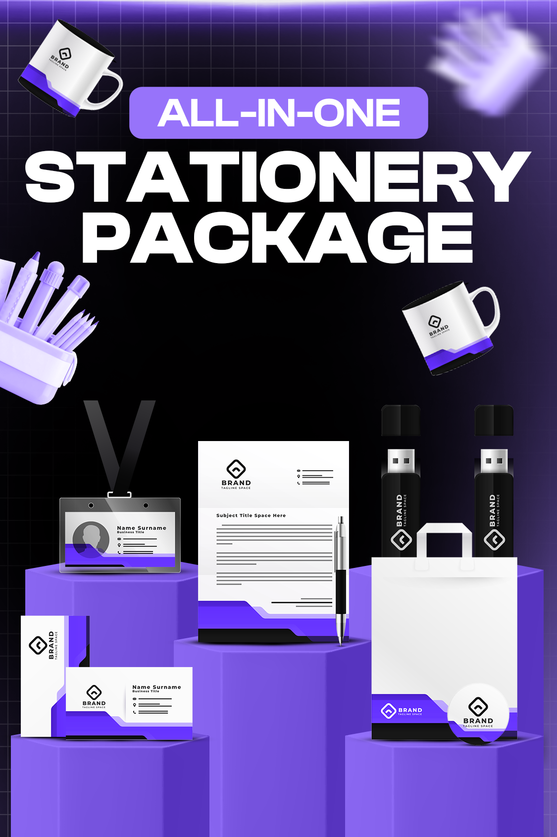 All-in-One Stationery Package