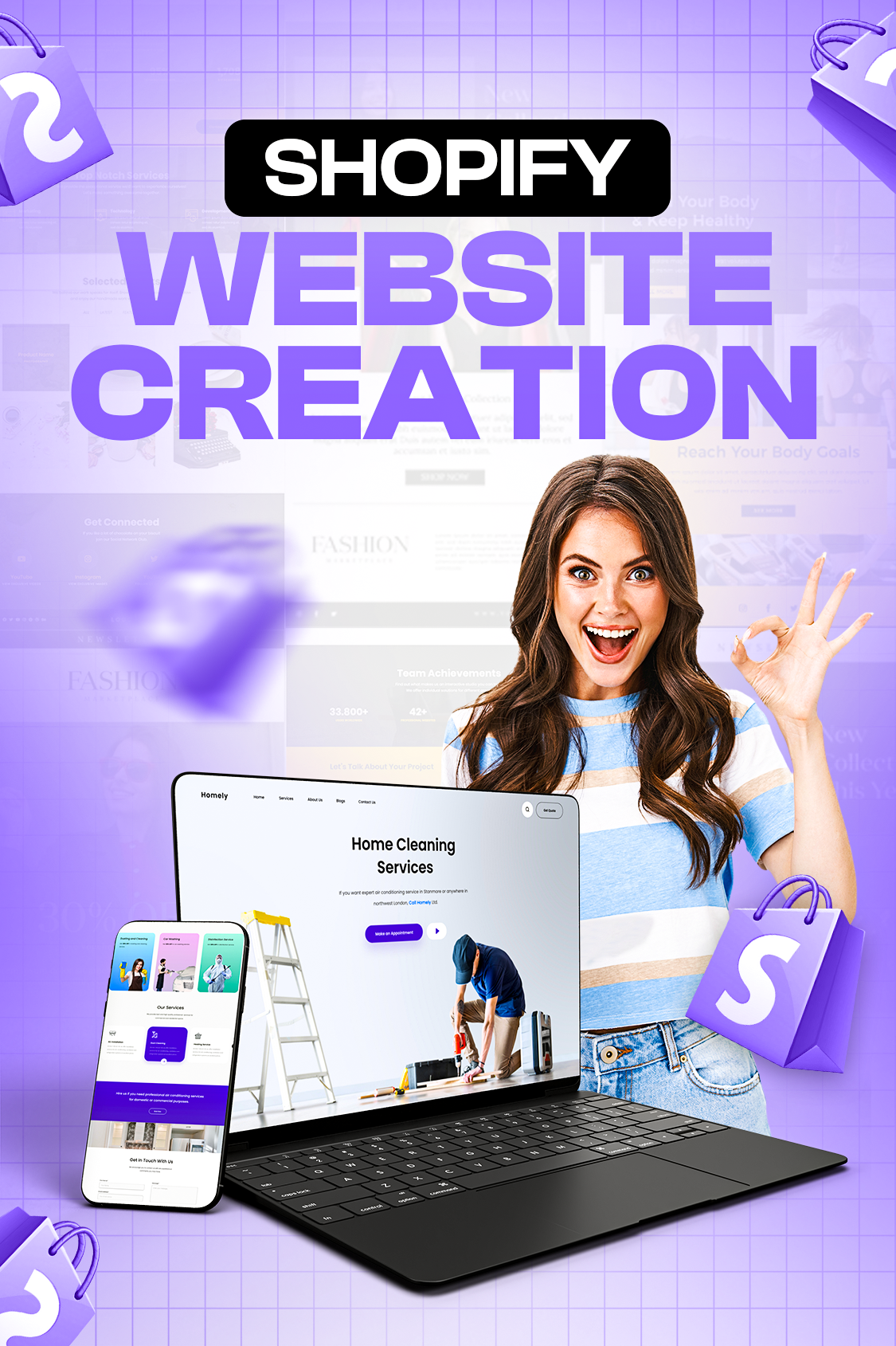 Shopify Website Creation Service | UPPER END