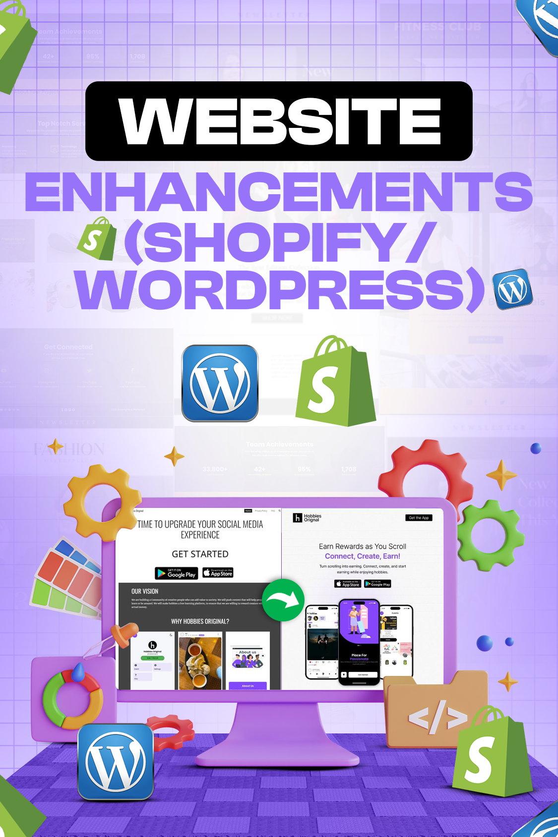 Website Enhancements (Shopify/WordPress)