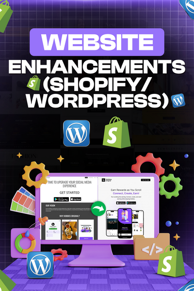 Website Enhancements (Shopify/WordPress)